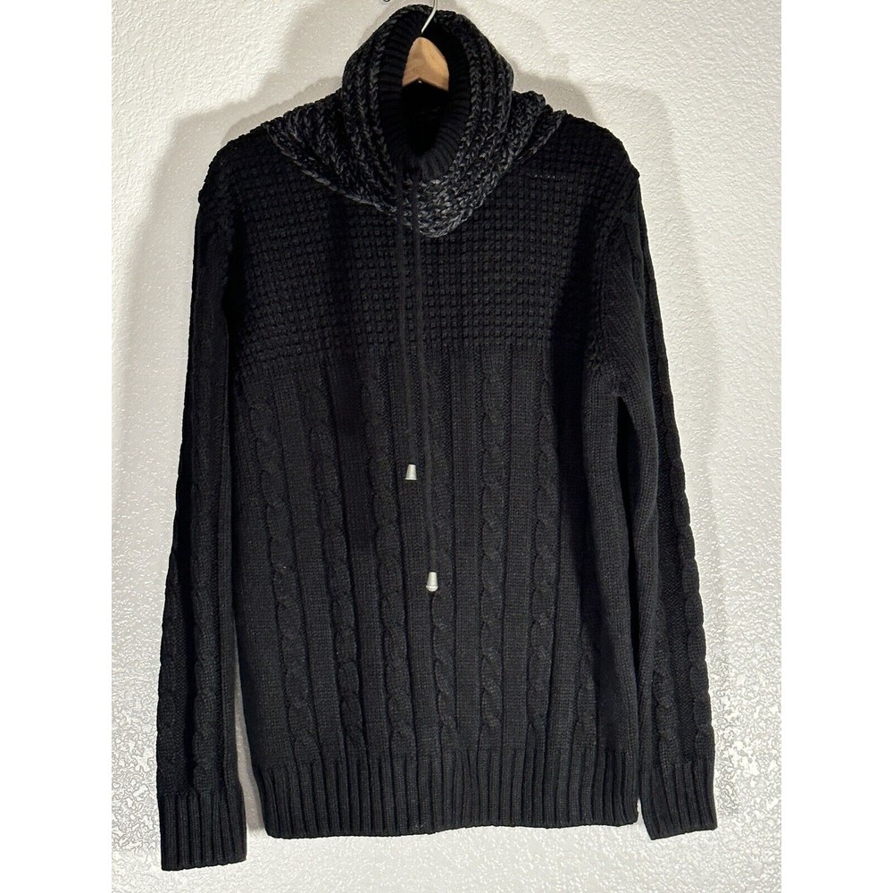 Amongst Others Black Pullover Cowl Neck Sweater Women's XL
